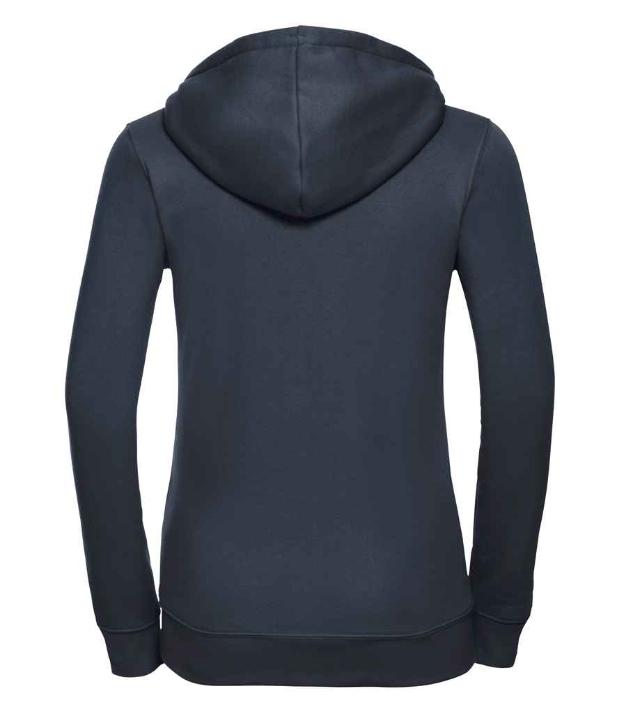 Russell Russell Athletic Ladies Authentic Zip Hooded Sweatshirt French Navy