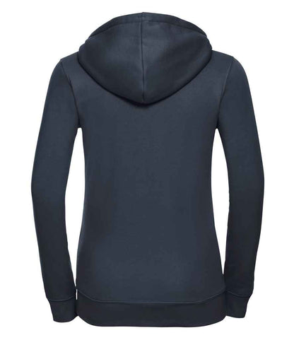 Russell Russell Athletic Ladies Authentic Zip Hooded Sweatshirt French Navy