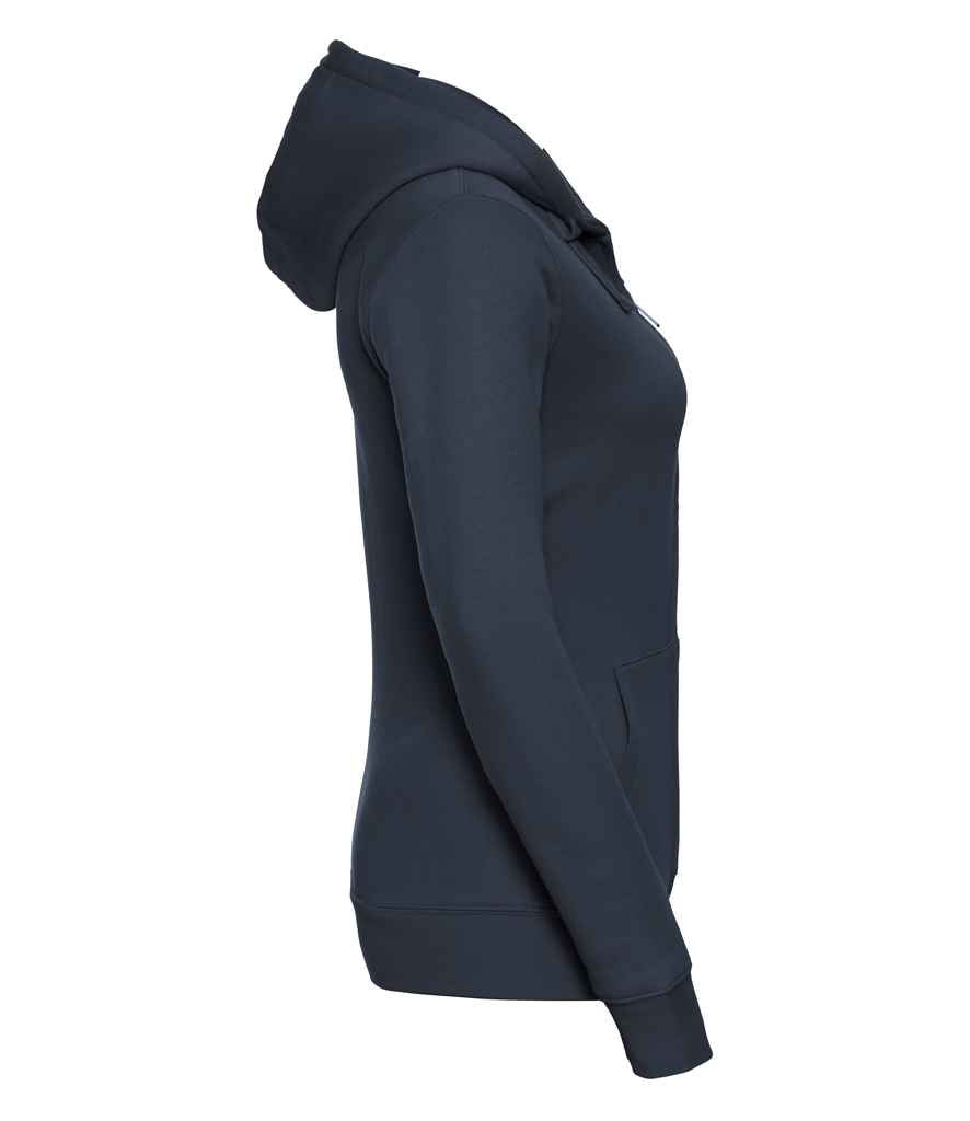 Russell Russell Athletic Ladies Authentic Zip Hooded Sweatshirt French Navy