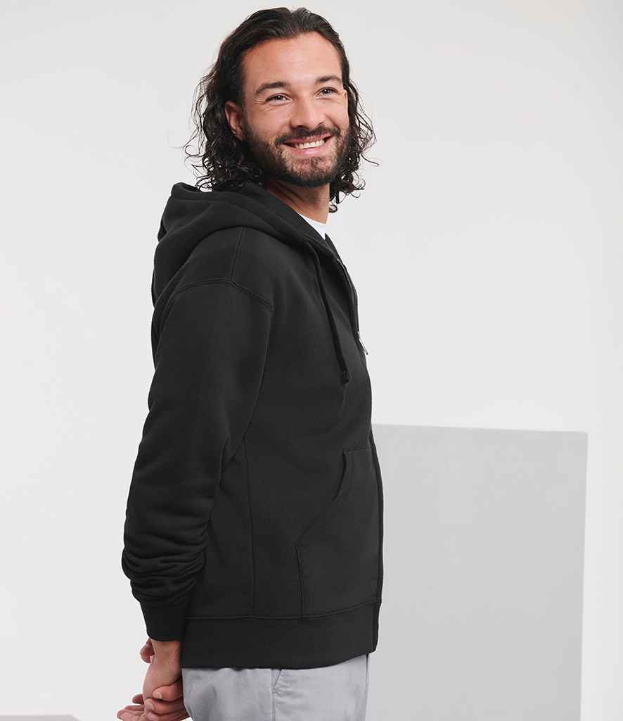 Russell Russell Athletic Authentic Zip Hooded Sweatshirt Black