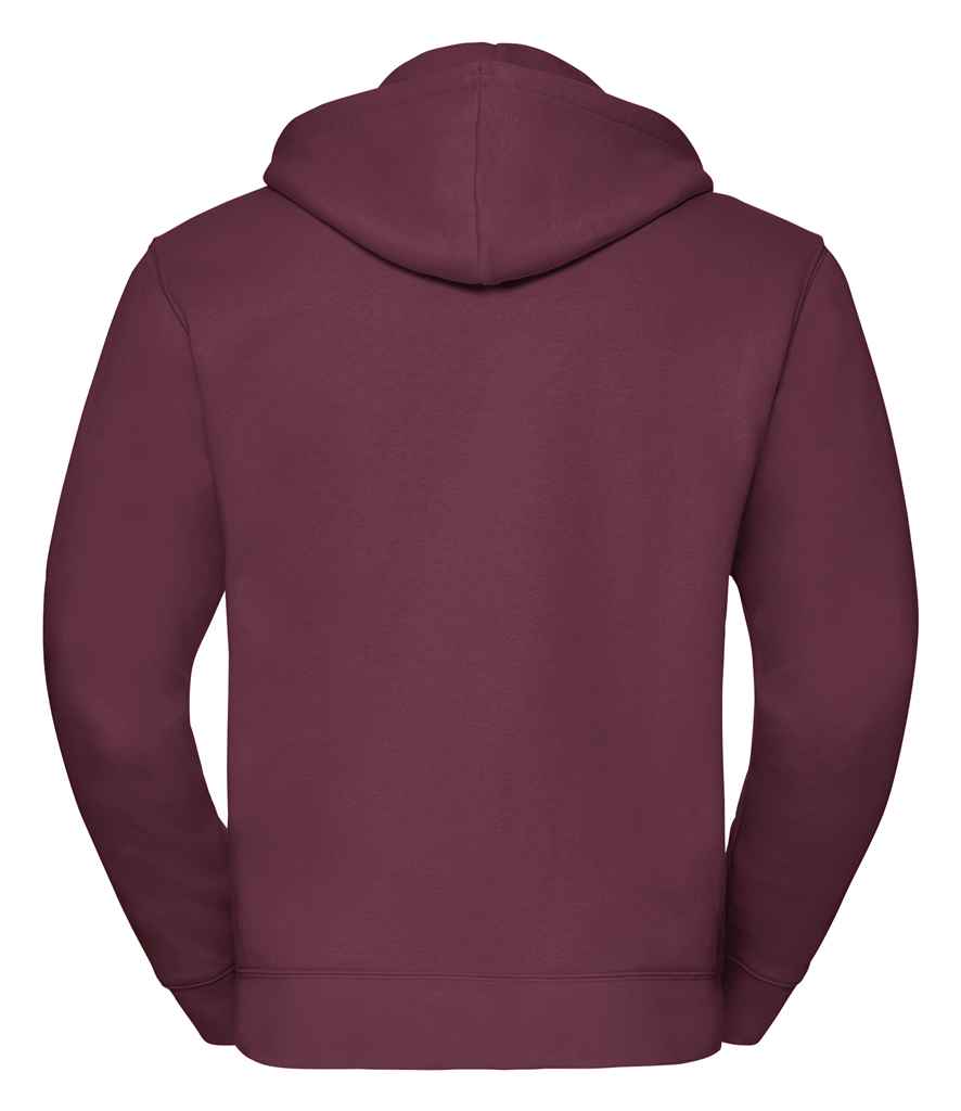 Russell Russell Athletic Authentic Zip Hooded Sweatshirt Burgundy