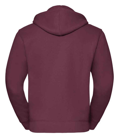 Russell Russell Athletic Authentic Zip Hooded Sweatshirt Burgundy