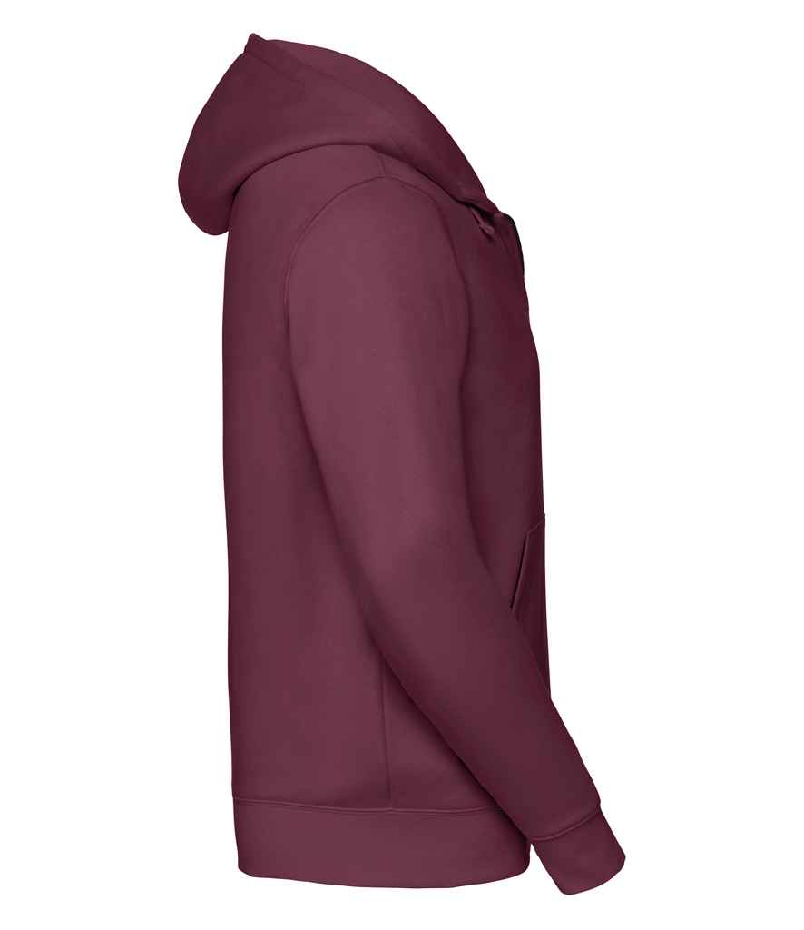 Russell Russell Athletic Authentic Zip Hooded Sweatshirt Burgundy