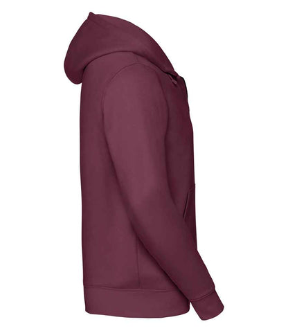 Russell Russell Athletic Authentic Zip Hooded Sweatshirt Burgundy