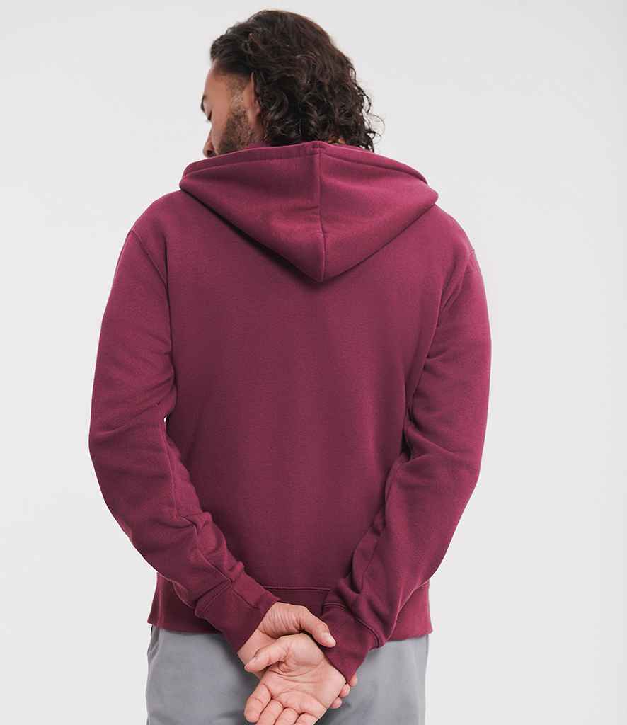 Russell Russell Athletic Authentic Zip Hooded Sweatshirt Burgundy