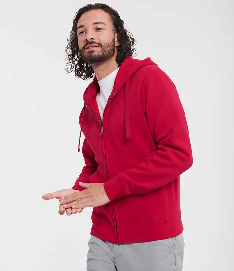 Russell Russell Athletic Authentic Zip Hooded Sweatshirt Classic Red
