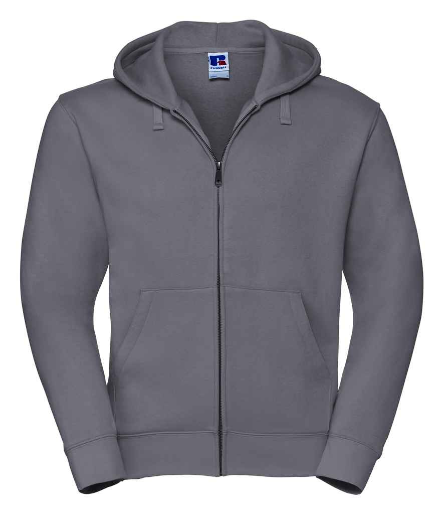 Russell Russell Athletic Authentic Zip Hooded Sweatshirt Convoy Grey