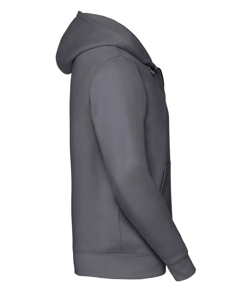 Russell Russell Athletic Authentic Zip Hooded Sweatshirt Convoy Grey