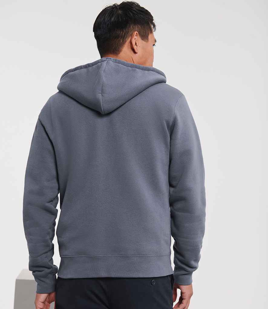 Russell Russell Athletic Authentic Zip Hooded Sweatshirt Convoy Grey