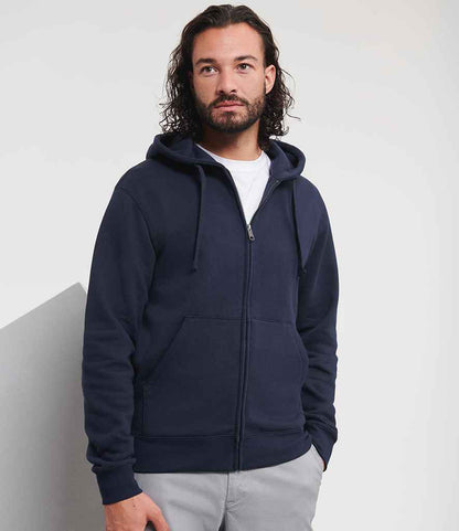Russell Russell Athletic Authentic Zip Hooded Sweatshirt French Navy