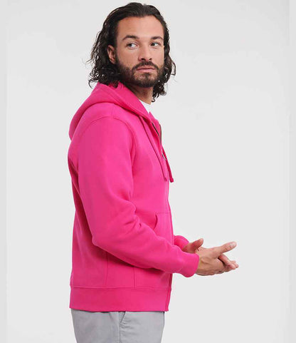 Russell Russell Athletic Authentic Zip Hooded Sweatshirt Fuchsia