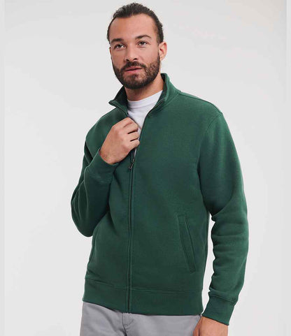Russell Russell Athletic Authentic Sweat Jacket Bottle Green