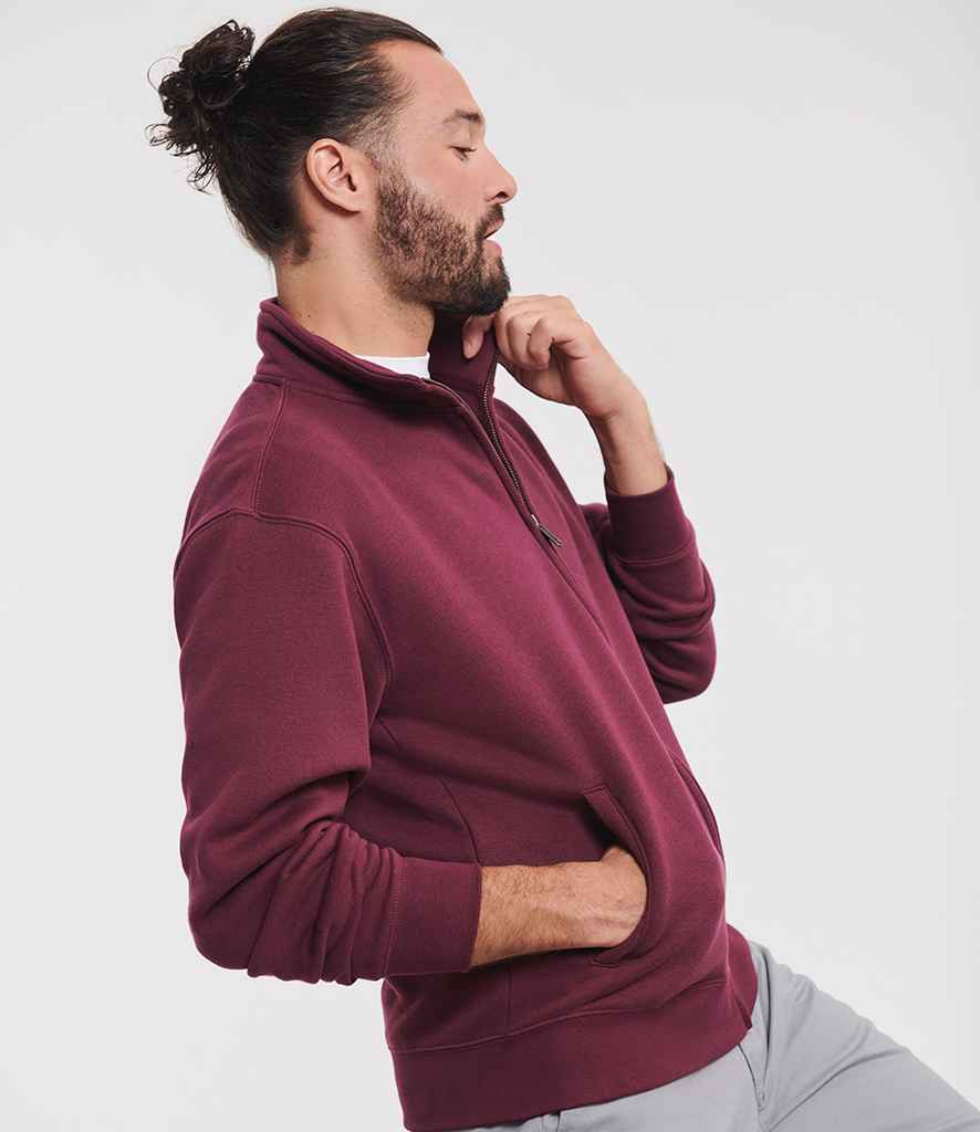 Russell Russell Athletic Authentic Sweat Jacket Burgundy
