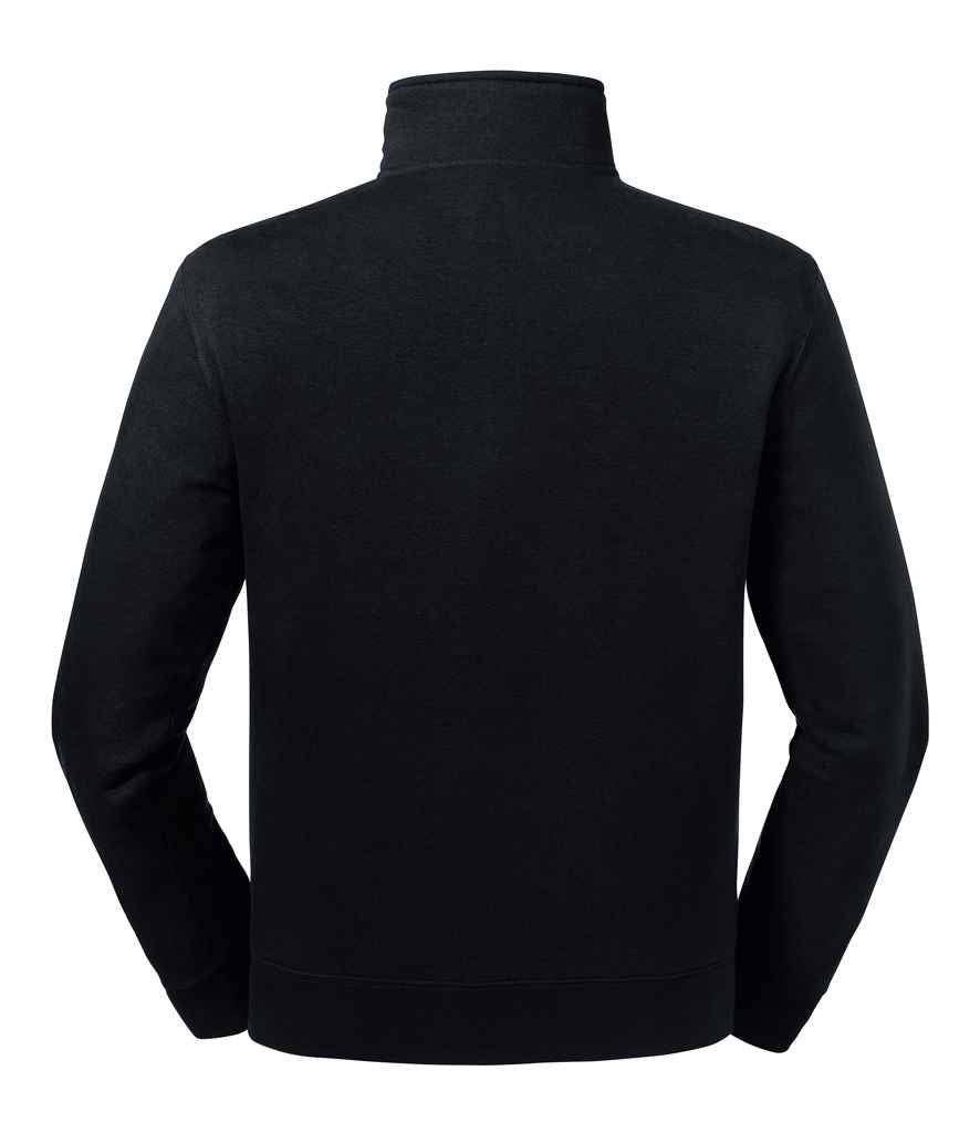 Russell Russell Athletic Authentic Zip Neck Sweatshirt Black