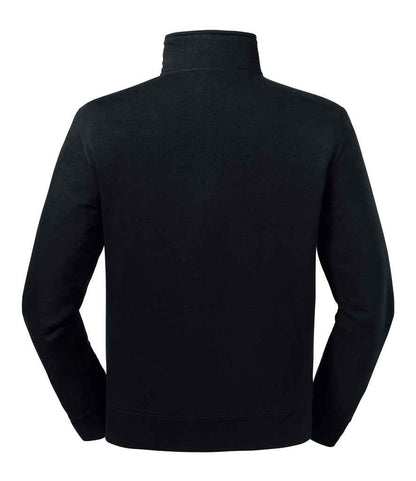 Russell Russell Athletic Authentic Zip Neck Sweatshirt Black