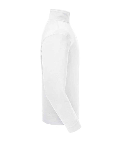 Russell Russell Athletic Authentic Zip Neck Sweatshirt White