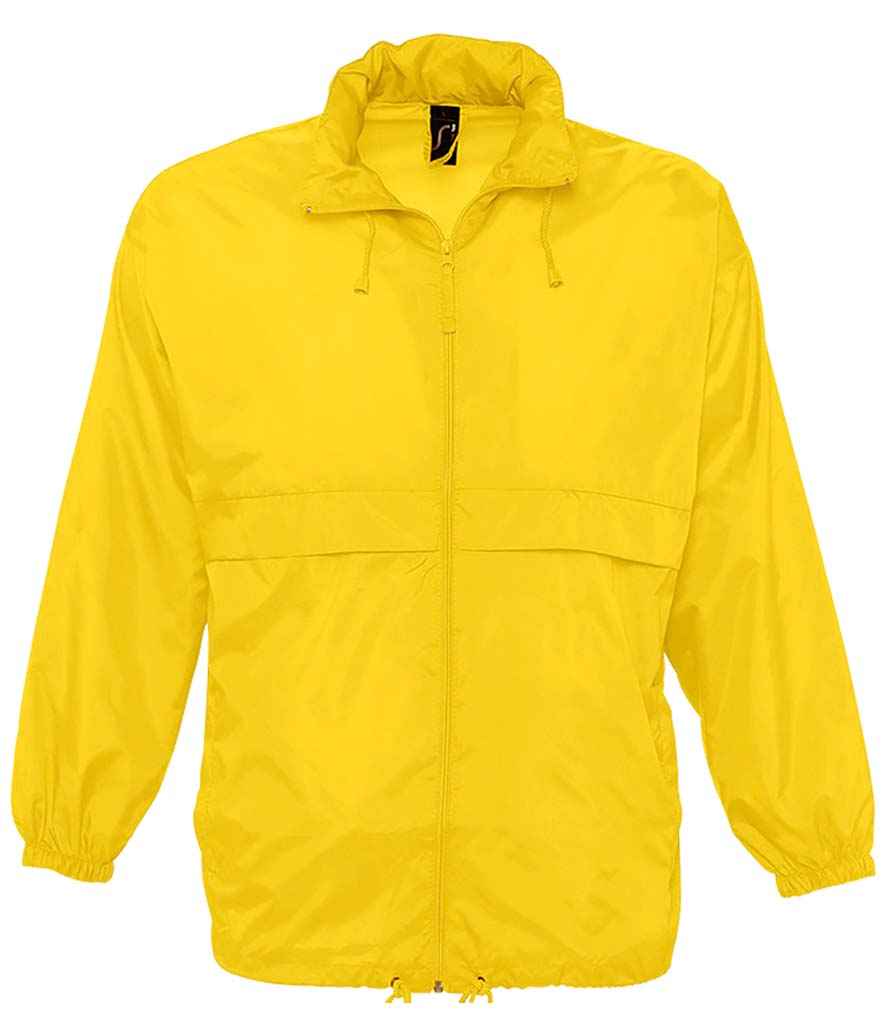 SOL'S Unisex Surf Windbreaker Jacket - Gold