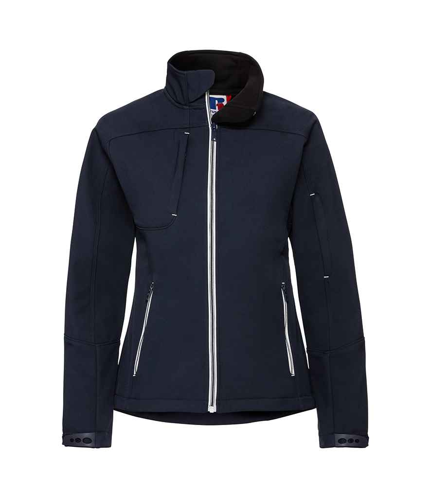 Russell Russell Athletic Ladies Bionic Soft Shell Jacket French Navy