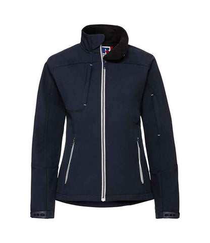 Russell Russell Athletic Ladies Bionic Soft Shell Jacket French Navy