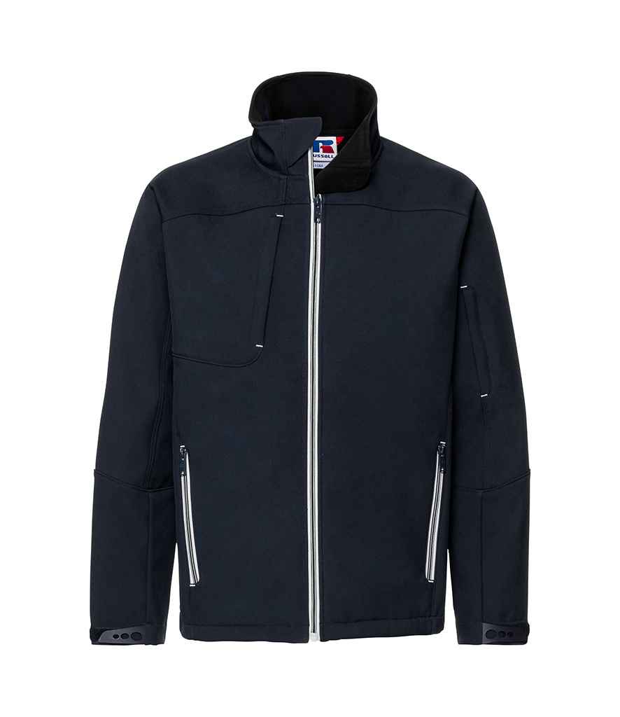 Russell Russell Athletic Bionic Soft Shell Jacket French Navy