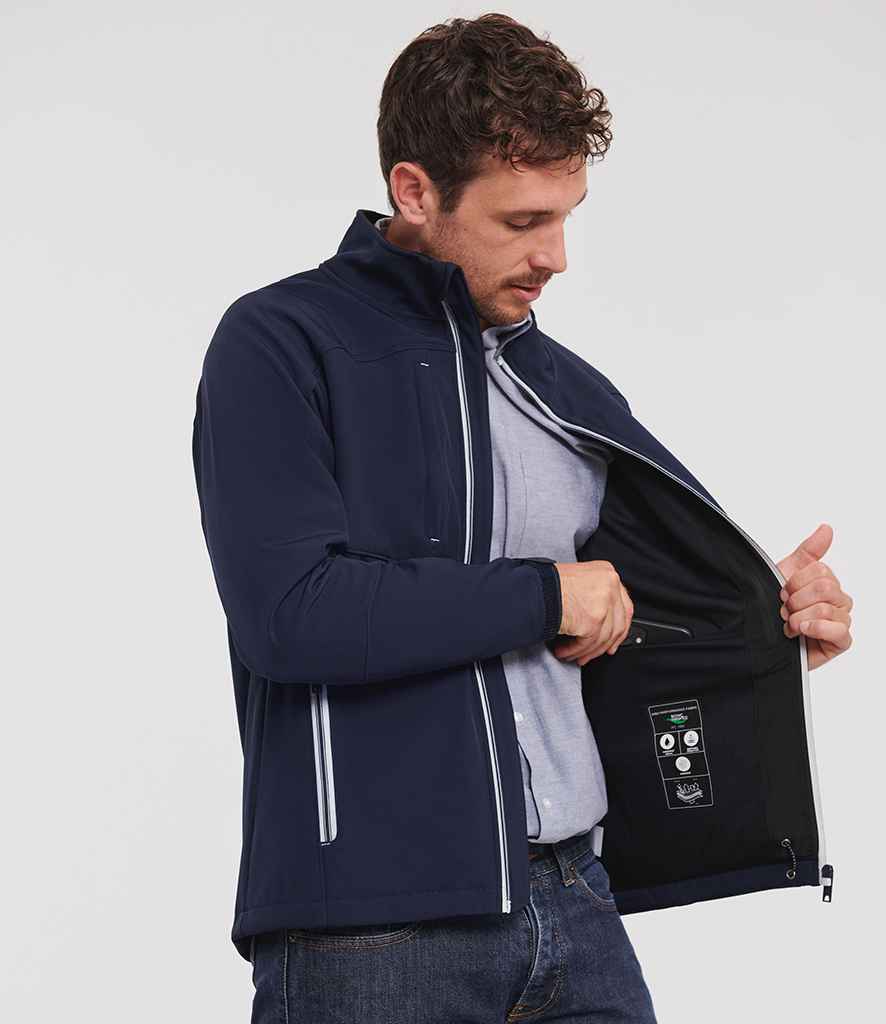 Russell Russell Athletic Bionic Soft Shell Jacket French Navy