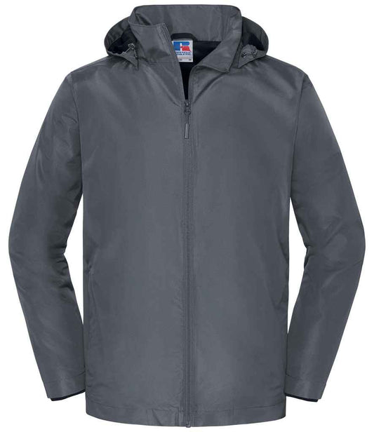 Russell Athletic Essential Weather Shell Jacket - model image