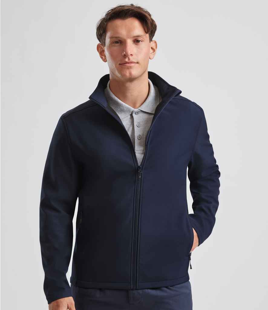 Russell Russell Athletic Essential Recycled Soft Shell Jacket French Navy