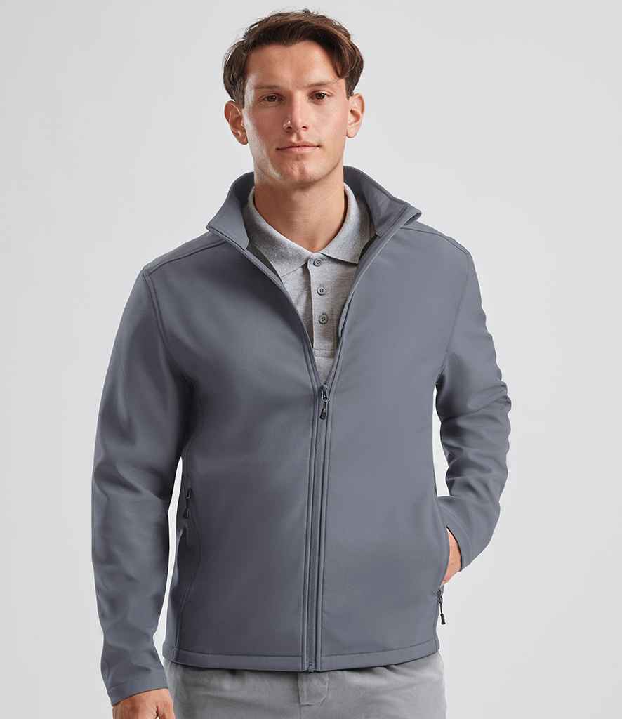 Russell Russell Athletic Essential Recycled Soft Shell Jacket Iron