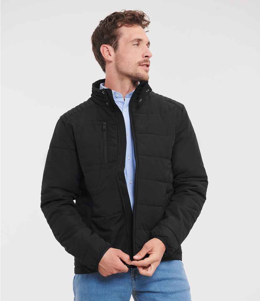 Russell Russell Athletic Cross Padded Jacket Black