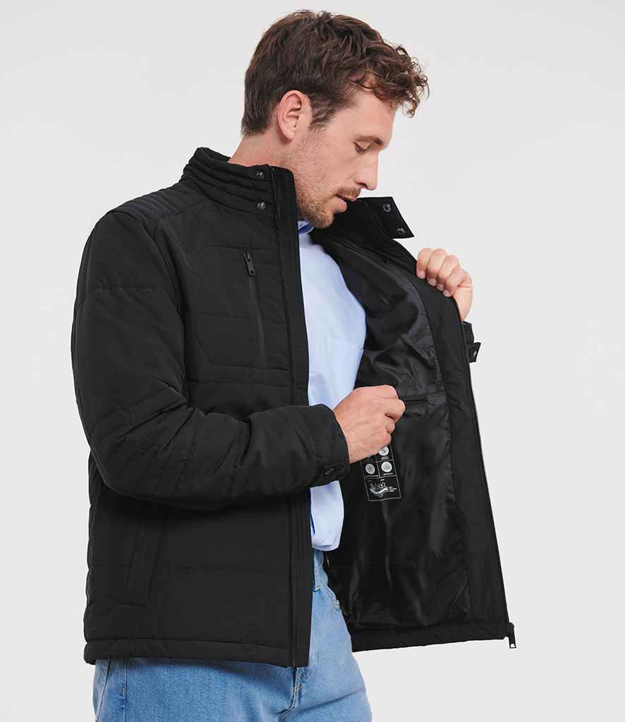 Russell Russell Athletic Cross Padded Jacket Black