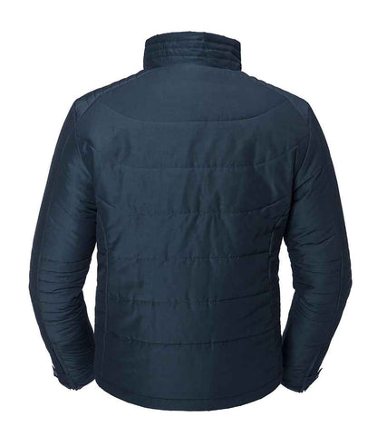 Russell Russell Athletic Cross Padded Jacket French Navy