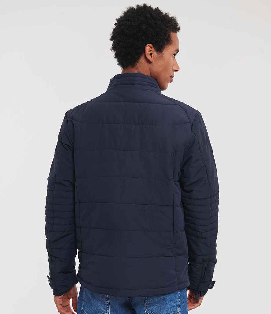 Russell Russell Athletic Cross Padded Jacket French Navy