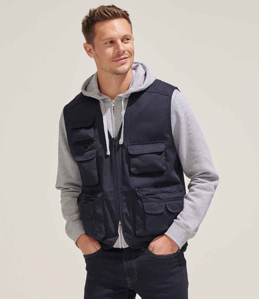 SOL'S Wild Waistcoat - Navy