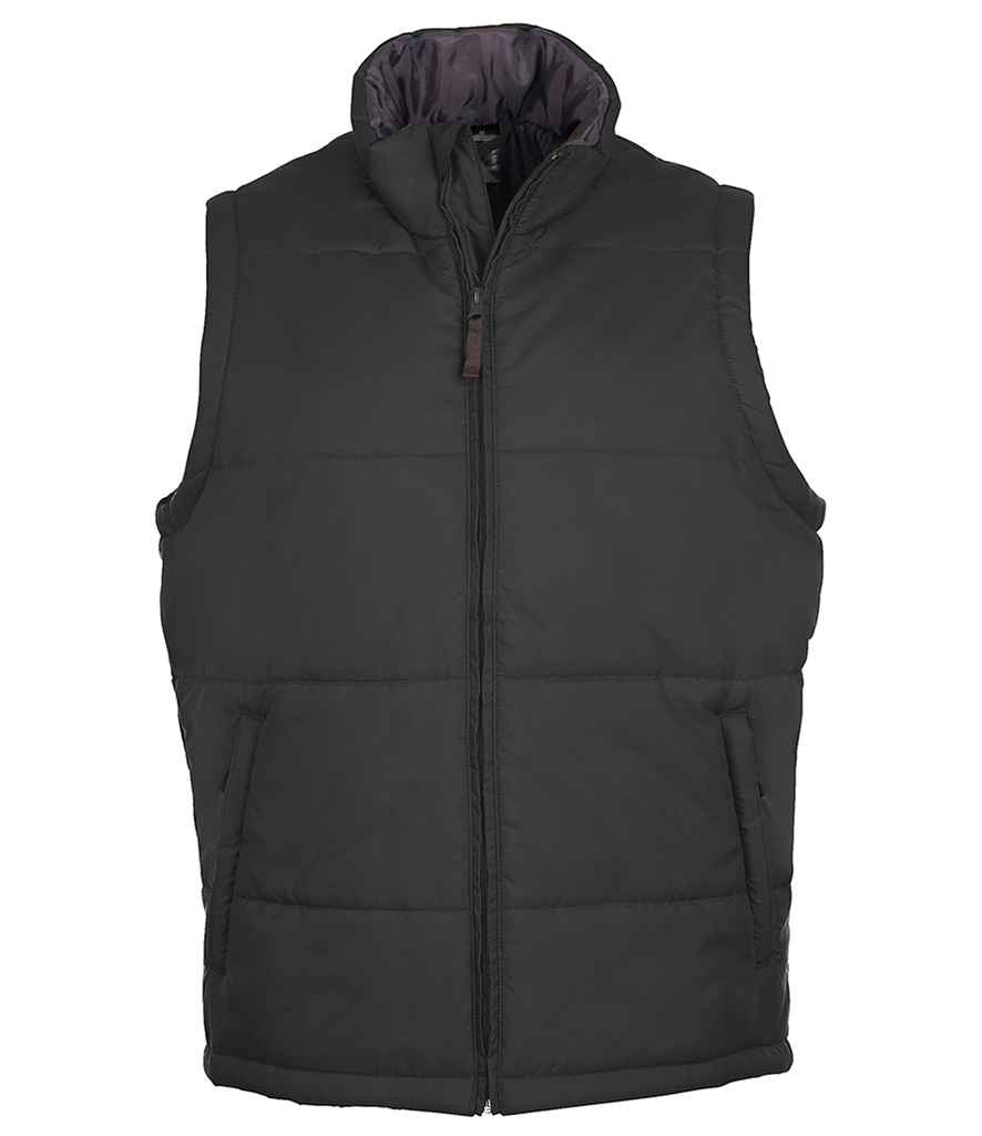 SOL'S Unisex Warm Bodywarmer - Charcoal