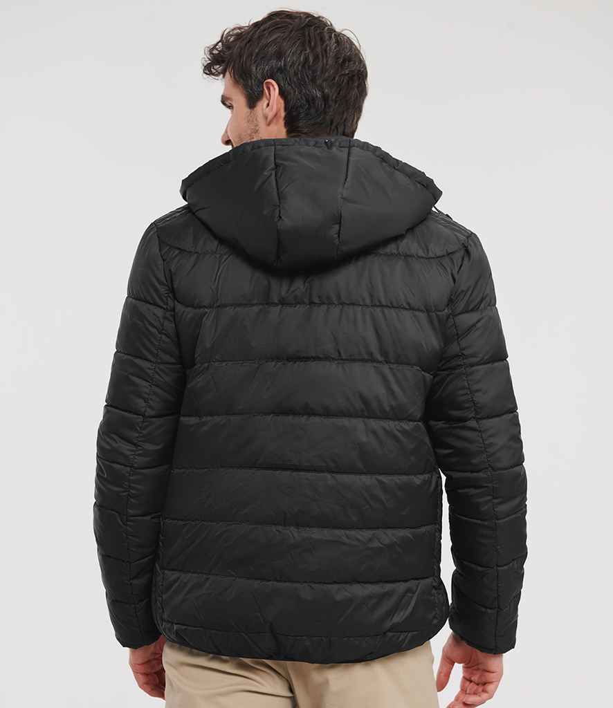 Russell Russell Athletic Hooded Nano Padded Jacket Black