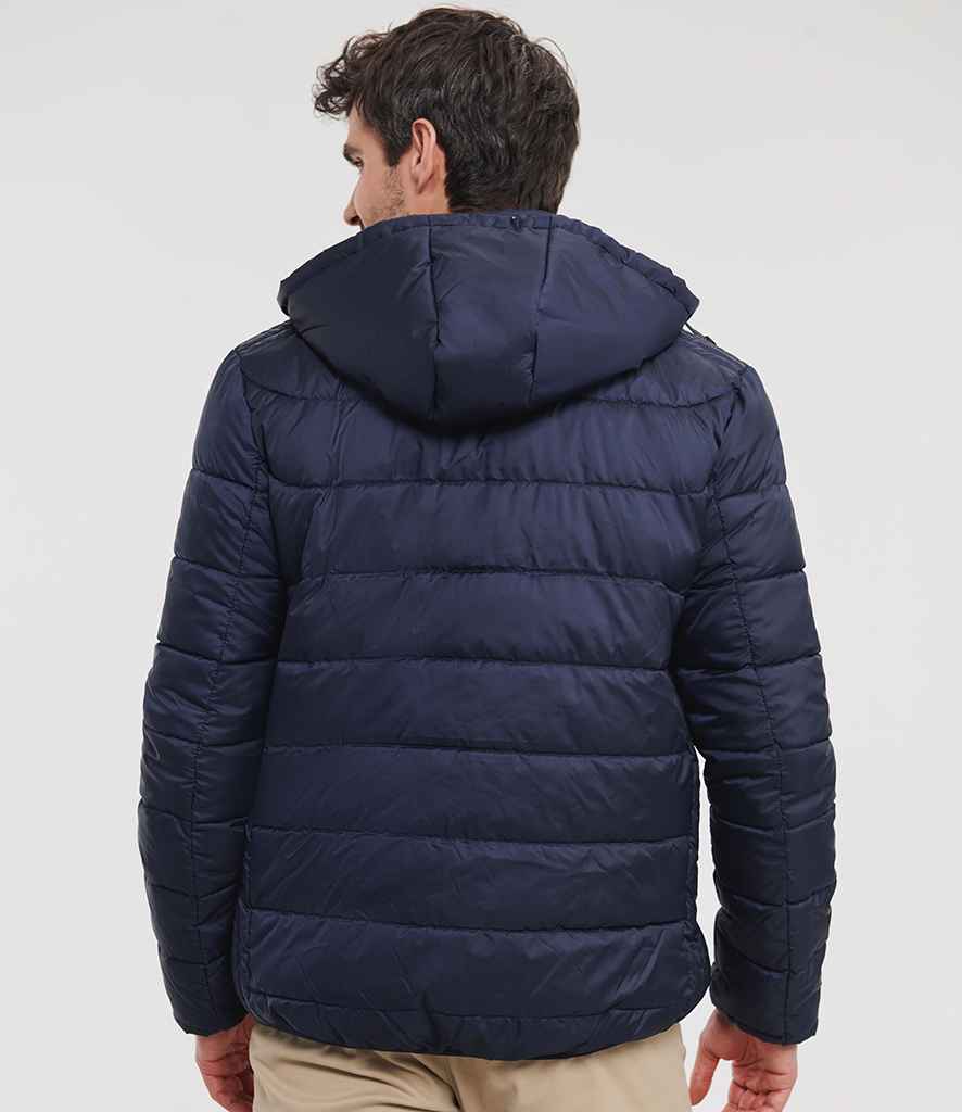 Russell Russell Athletic Hooded Nano Padded Jacket French Navy