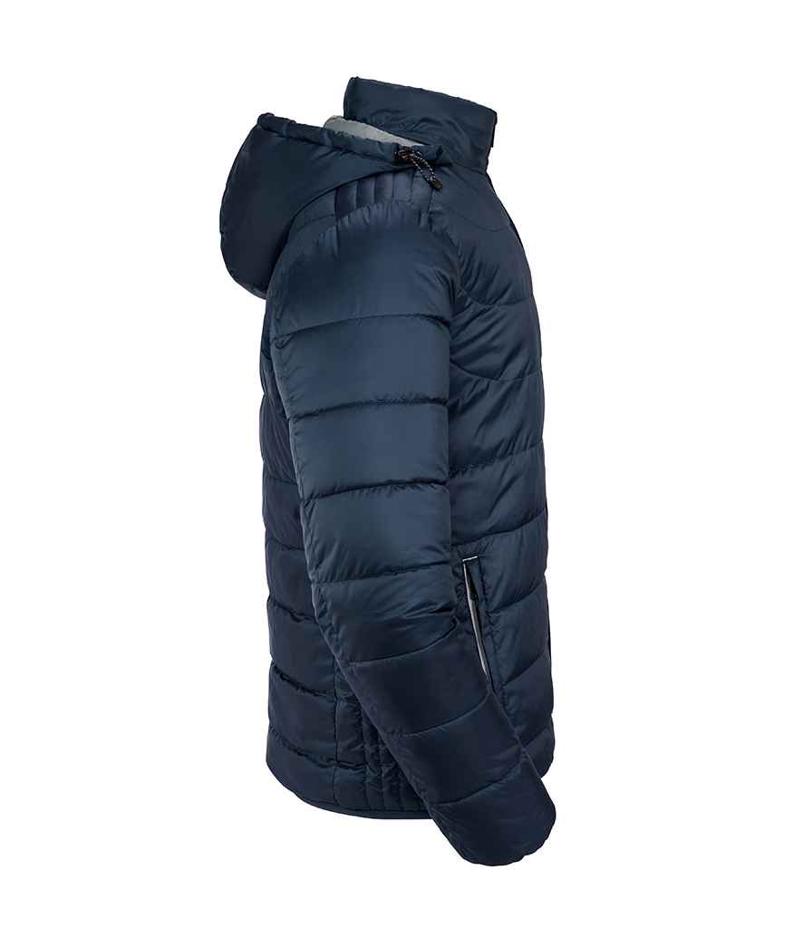 Russell Russell Athletic Hooded Nano Padded Jacket French Navy