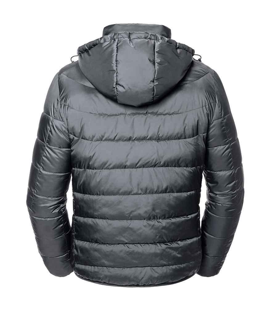 Russell Russell Athletic Hooded Nano Padded Jacket Iron