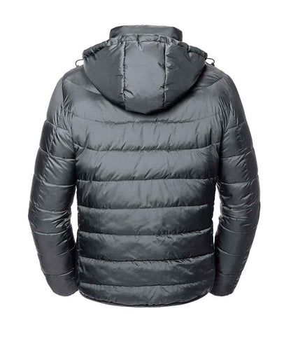 Russell Russell Athletic Hooded Nano Padded Jacket Iron