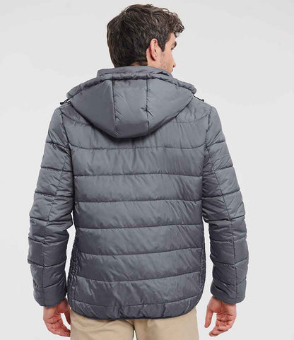 Russell Russell Athletic Hooded Nano Padded Jacket Iron