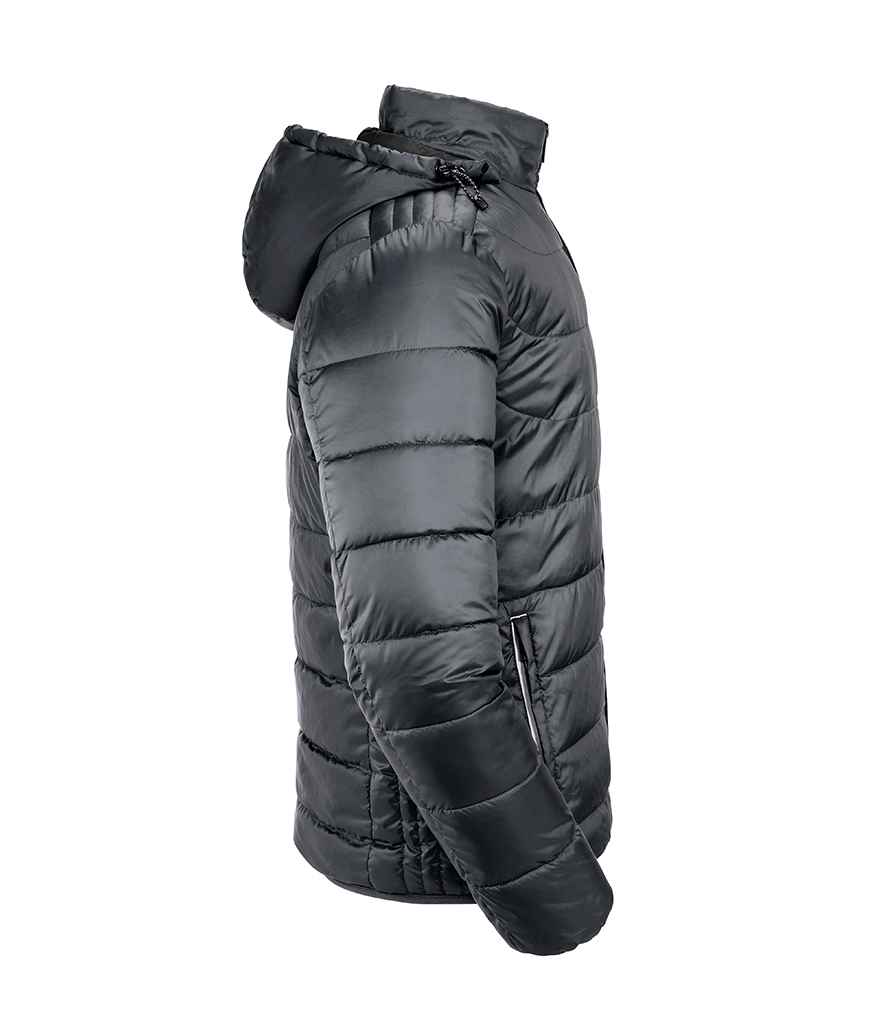 Russell Russell Athletic Hooded Nano Padded Jacket Iron