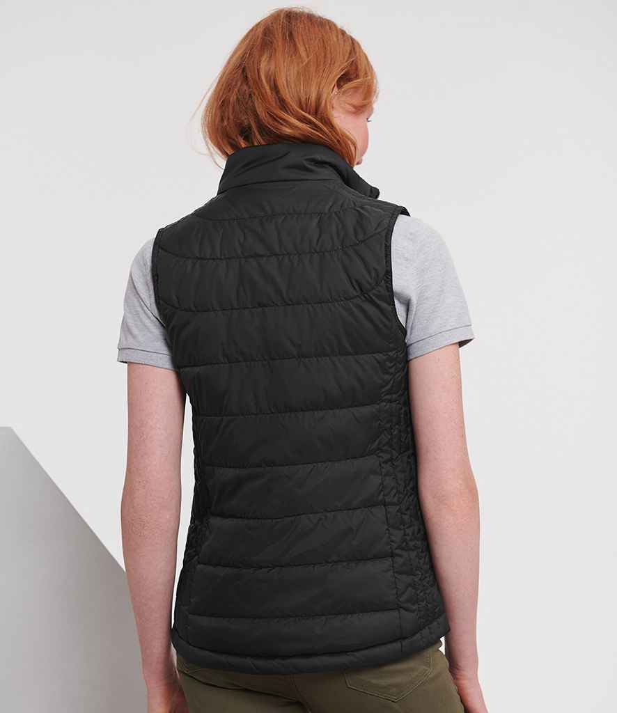 Russell Russell Athletic Ladies Nano Padded Bodywarmer Black