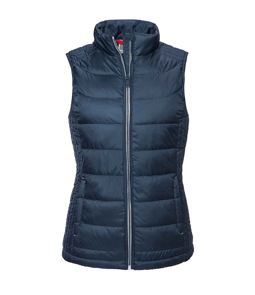 Russell Russell Athletic Ladies Nano Padded Bodywarmer French Navy