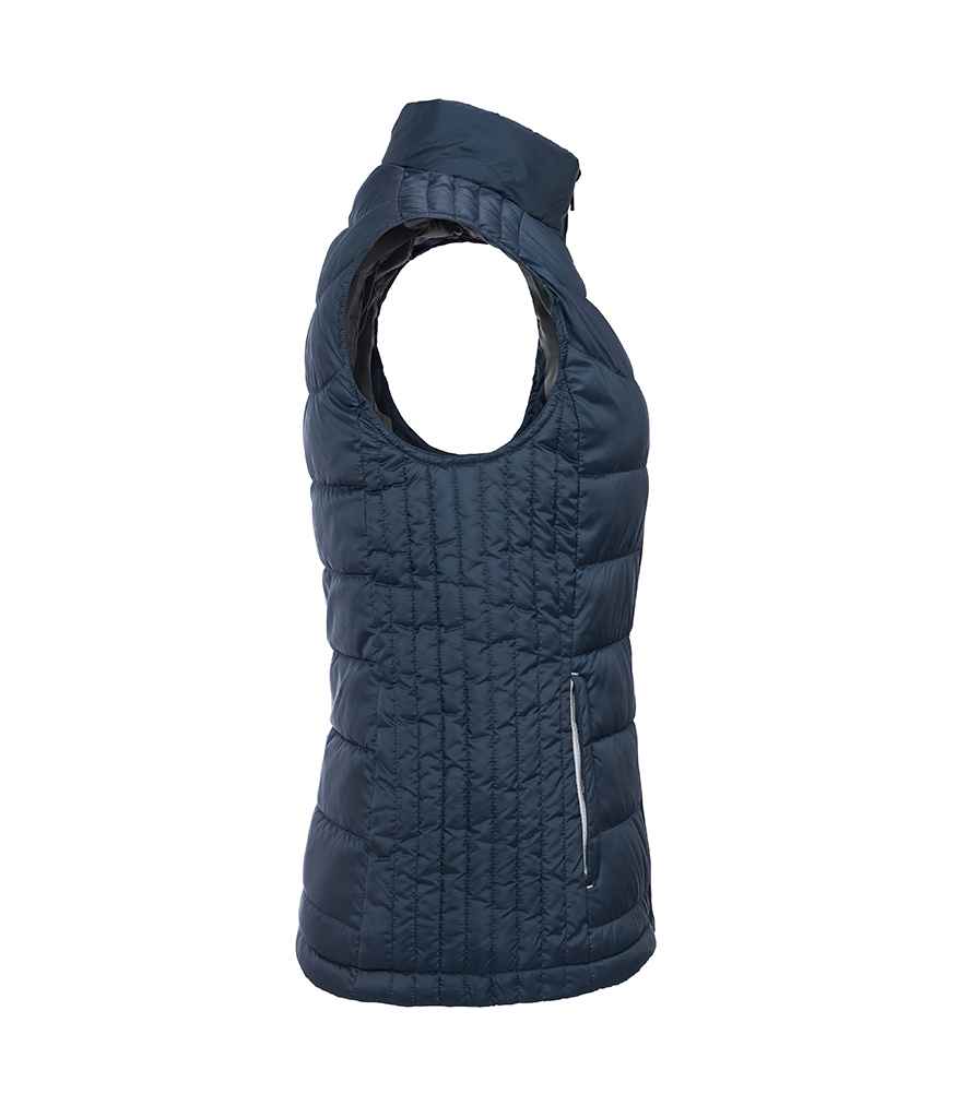 Russell Russell Athletic Ladies Nano Padded Bodywarmer French Navy