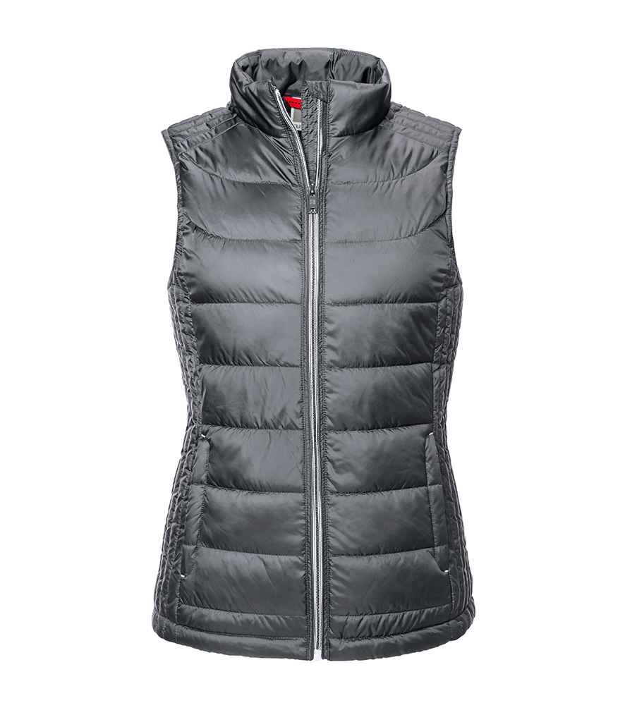 Russell Russell Athletic Ladies Nano Padded Bodywarmer Iron