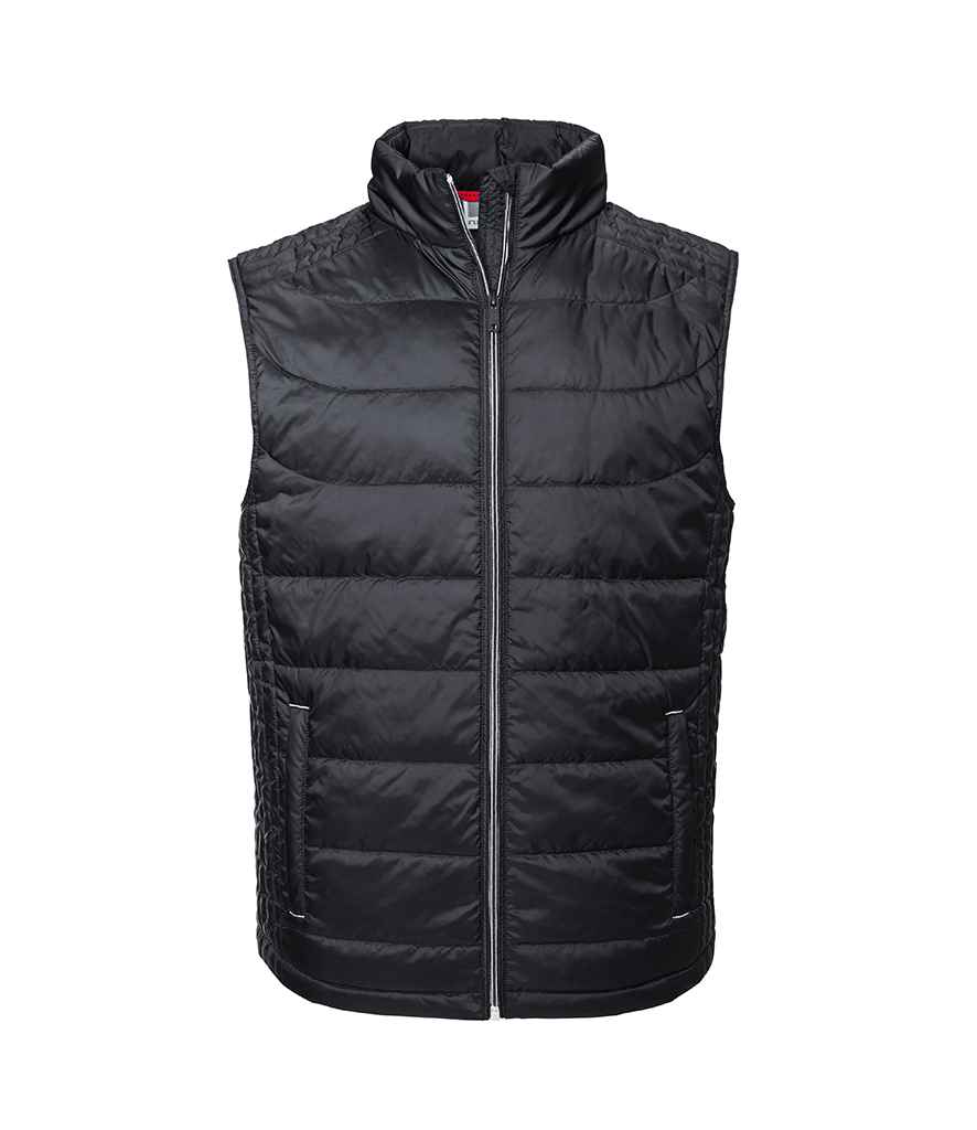 Russell Athletic Nano Padded Bodywarmer in Black