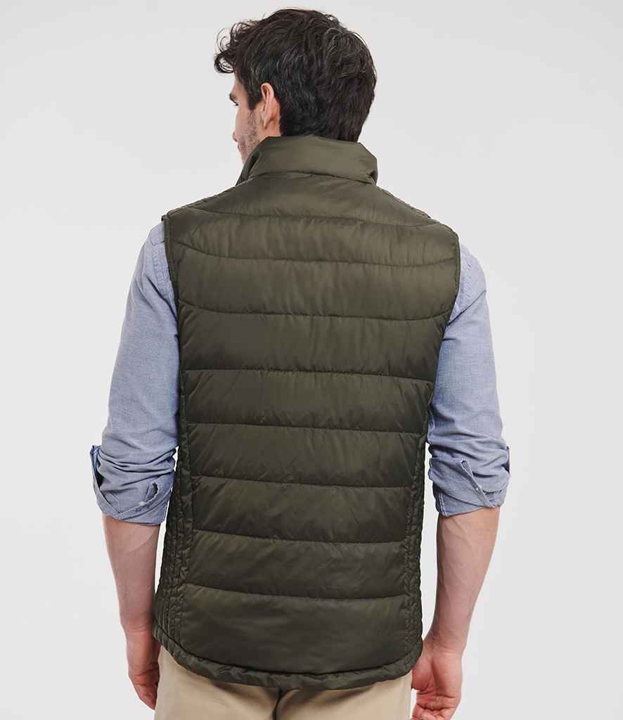 Russell Russell Athletic Nano Padded Bodywarmer Dark Olive