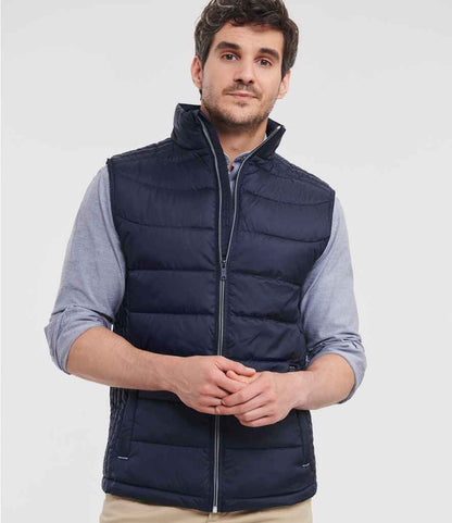Russell Russell Athletic Nano Padded Bodywarmer French Navy