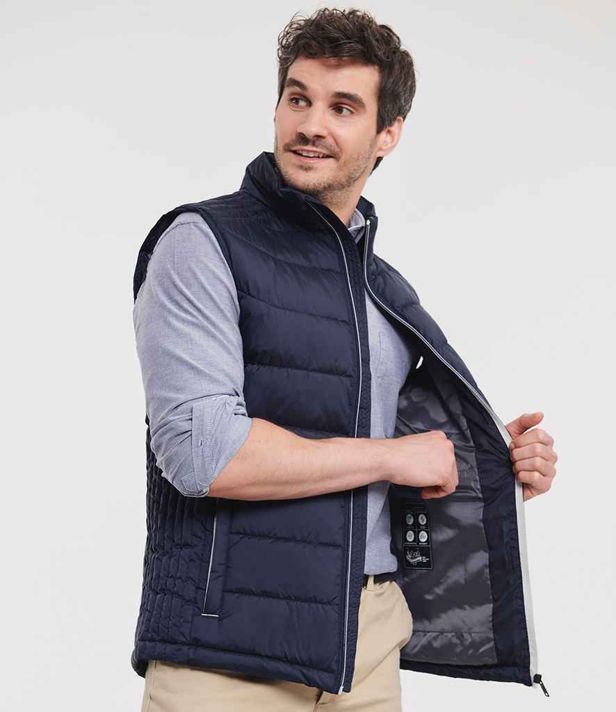 Russell Russell Athletic Nano Padded Bodywarmer French Navy