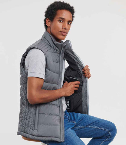 Russell Russell Athletic Nano Padded Bodywarmer Iron